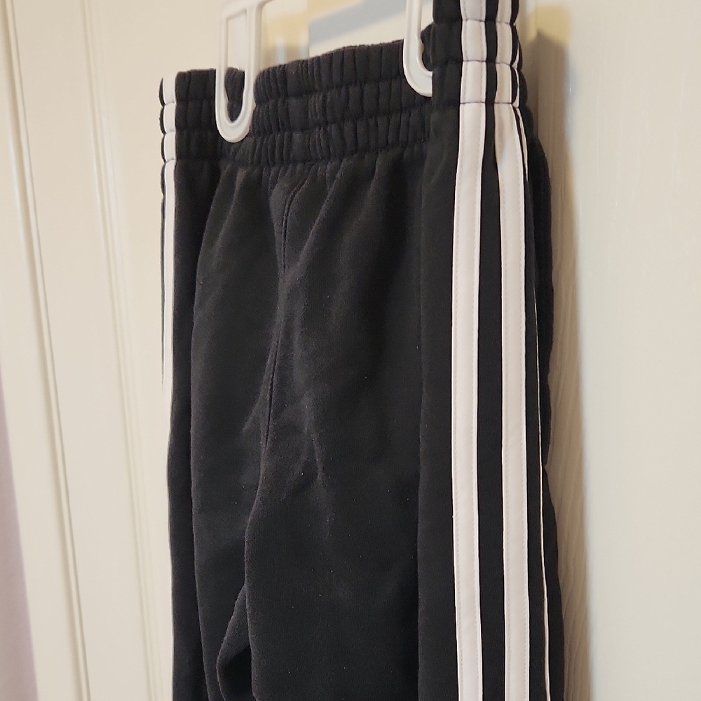 Adidas Kids Fleece Joggers Size 8 - Picture 4 of 6